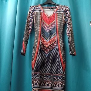Cute Multicolored design dress